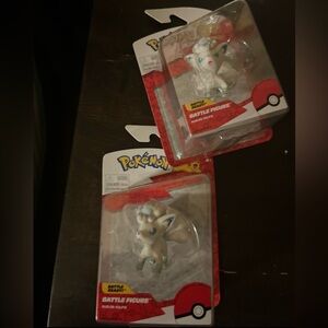 Pokemon Alolan Vulpix Figure-Jazwares Pokémon Battle Figures